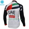 Radtrikot 2018 Team UAE Winter Thermal Fleece N001